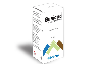 BUSICOD 15 MG/5 ML SURUP